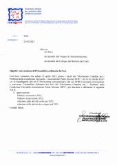 convocazione dell’Assemblea ordinaria dei Soci 